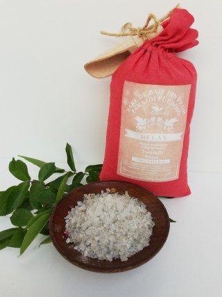 Badesalz mit Rosa