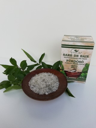 Badesalz mit Minze