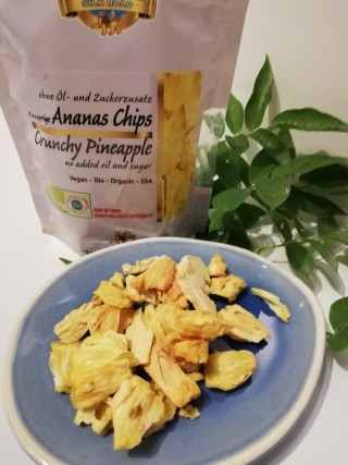 Knusprige Ananas Chips