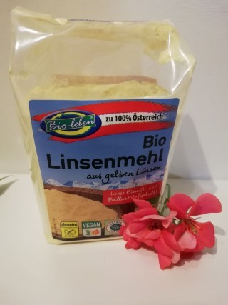 Gelbes Linsenmehl