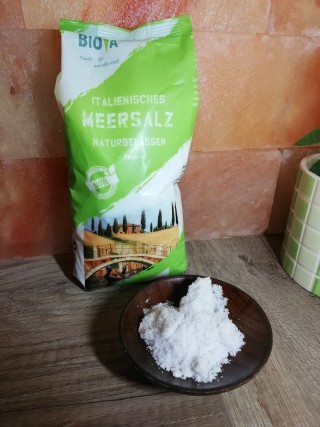 Italienisches Mittelmeer Meersalz
