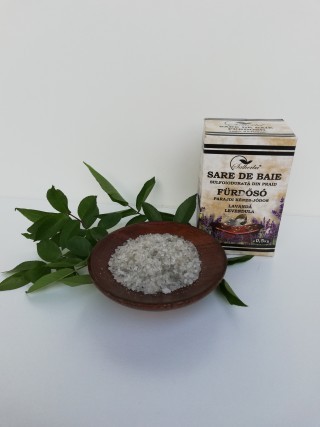 Badesalz mit Lavendel